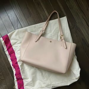 Tory Burch blush tote